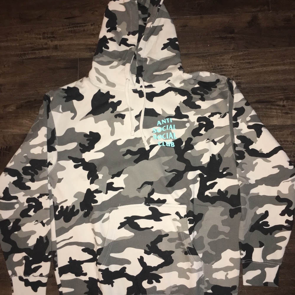 ASSC Anti Social Social Club camo hoodie - Picture 4 of 8